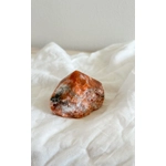 punta grezza in Calcite Arancio
